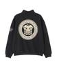 WEB Limited HALF ZIP FATIGUE SWEAT Half Zip Fatigue Sweat L 010 Black [Avirex] Men's 783-4232009