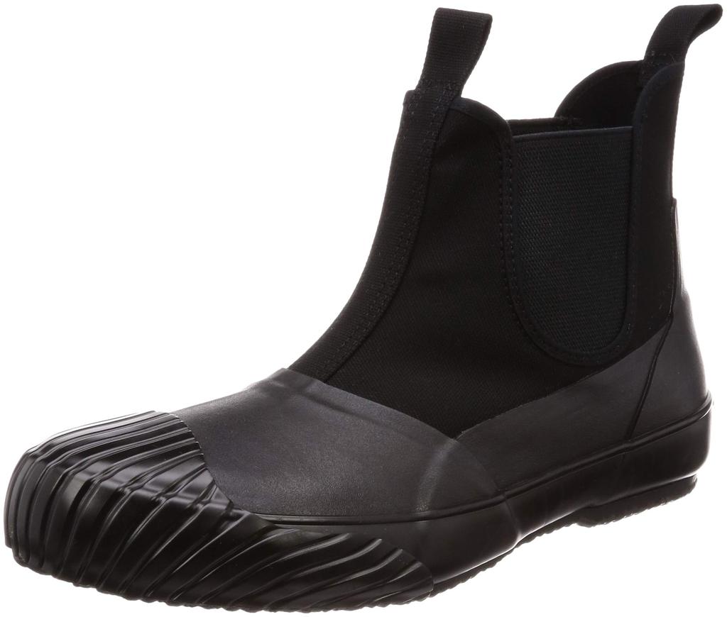 Moonstar Lifestyle ALW SIDEGOA Made in Size 2E All-Weather Boots, Japan, Vulcanized, Black, 24.0 cm,