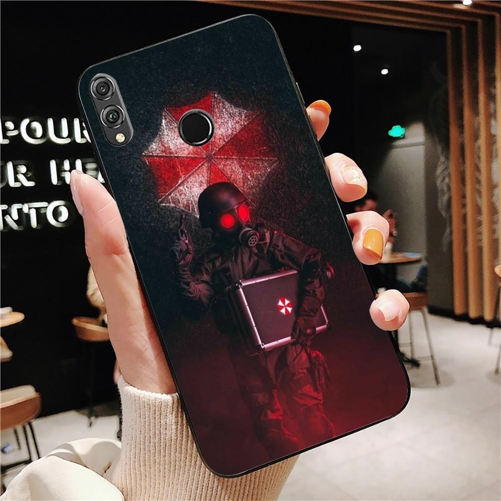 Umbrella Corporation Phone Case For Huawei Honor 10 lite 9 20 7A 9X 30 50 60 70 pro plus Soft Silicone Cover