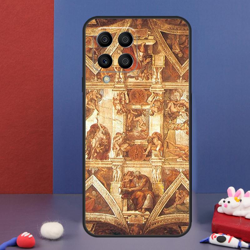 Michelangelo Art Case For Samsung Galaxy M31 M21 M11 M13 M54 M34 M14 M56 M36 M16 M53 M32 M52 M35 M55 M15 M06
