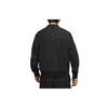Nike Sportswear Woven Collar Solid Jacket Men Outerwear Black CZ9895-010