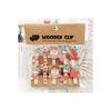 Cartoon Christmas Candy Hanging Photos Tea Sealed Home Flower Shop Card Small Clip