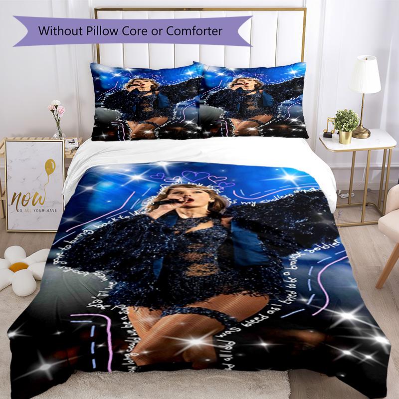 Taylor Swift Bedding Set Design For Bedrooms Machine Washable Perfect Gift For Friends Family