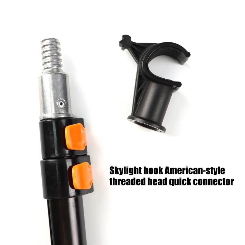 Skylights Window Hook Tool For Easy Opening And Closing Secure Grip For Holiday Decorations Weatherproofed