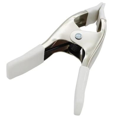 Metall-Brautkleid-Clip 4/6 Zoll a-förmige Fotografie-Klammern Mehrzweck-Rutschfeste Gummi-Hochleistungs-Klemmen Brautkleid-Schleppe