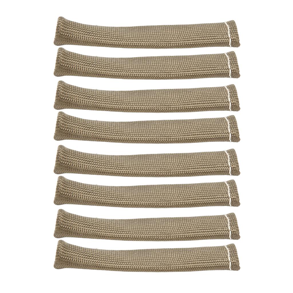 8PCS Spark Plug Wire Boots 2500 Degrees F Heat Shield Protector Sleeve Cover for Hot Rods Engine