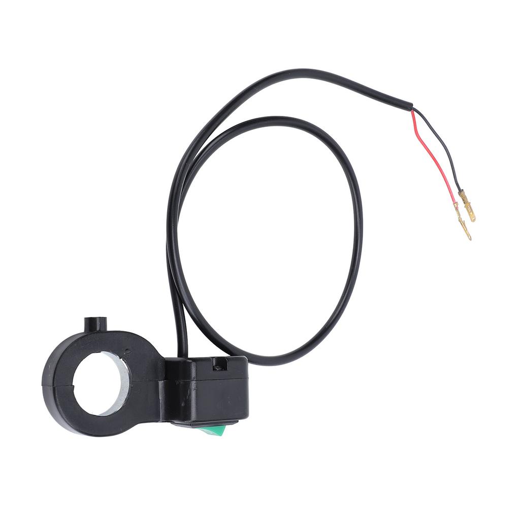 Handlebar Light Switch 22mm 2 Wire Push Button On Off Light Switch for Motorcycle Bike ATV UTV Scooters