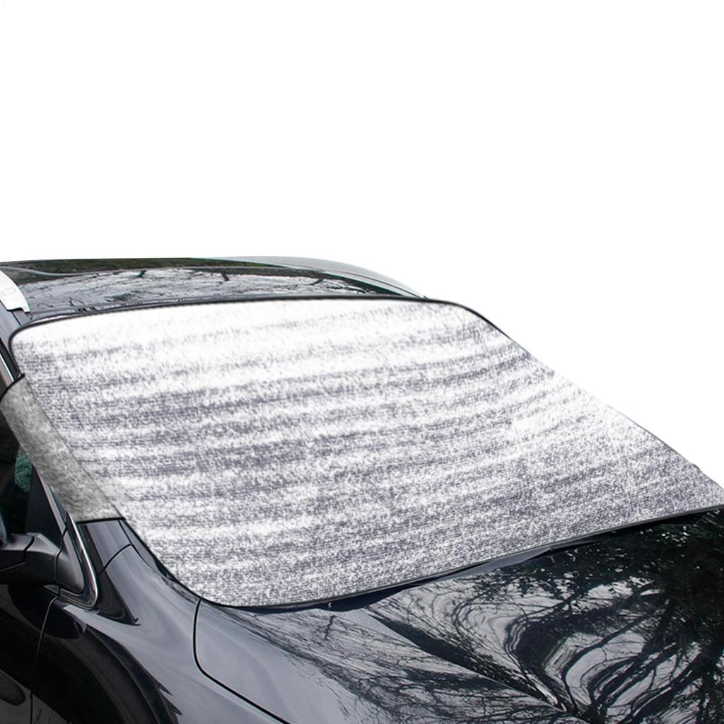 Car Snow Windshield Cover Front Car Window Ice Protection All Weather Vehicle Exterior Anti-Freeze Sun Shade Protector 150x70cm