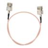 SO239 Head Feeder Cable 50cm Long SC316 Line Low Loss Coax Jumper Cable for Antenna Analyzer SWR Meter