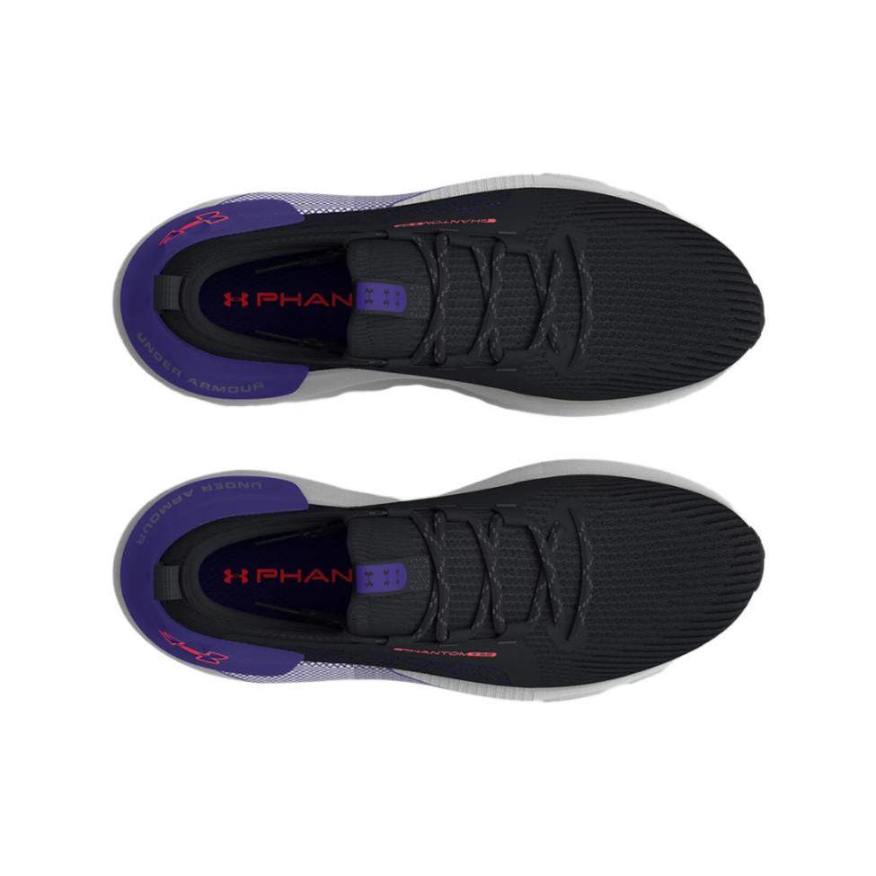 Under Armour HOVR Phantom 3 SE Black Electric Purple Men Sneakers Beta 3026582-002