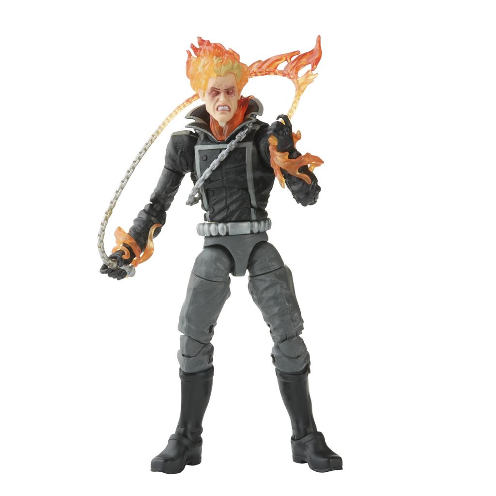 Hasbro Marvel Legends Series Marvel Comics Ghost Rider 6-inch Action Figure with 6 Accessories (F3450) Authentic