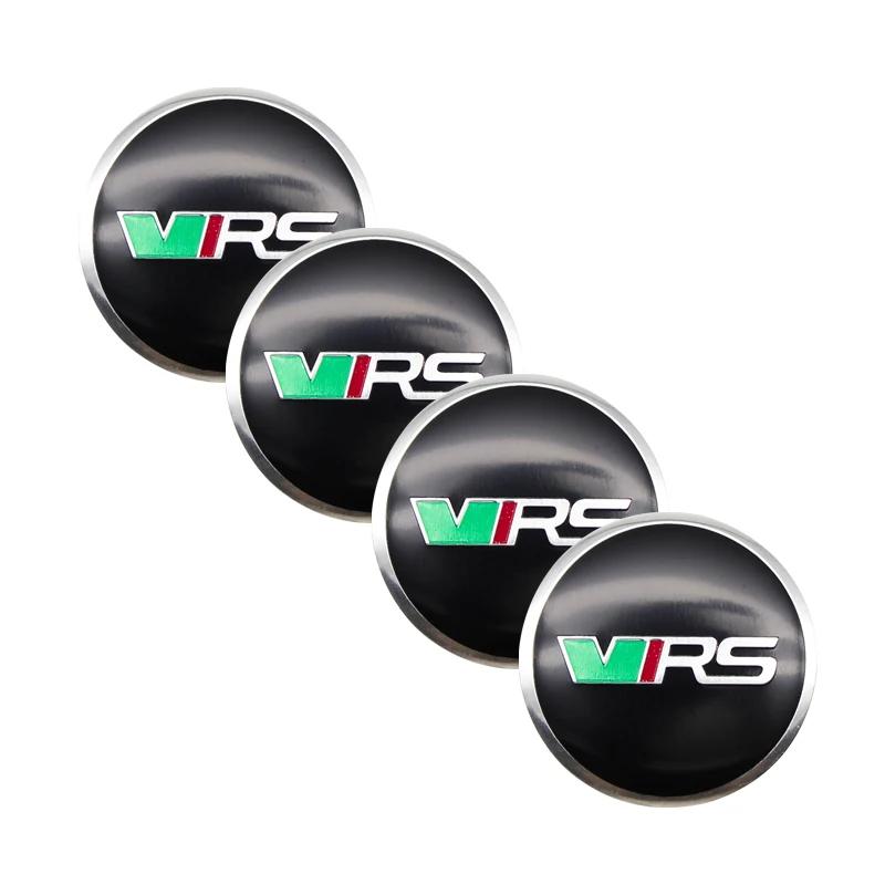 2025 Горячий набор из 4 шт. 56 мм Наклейка 60 мм Колпачок ступицы Модифицированный колпачок центрального диска колеса автомобиля Колпачок центра ступицы Подходит для Skoda VRS Octavia Rapid Fa