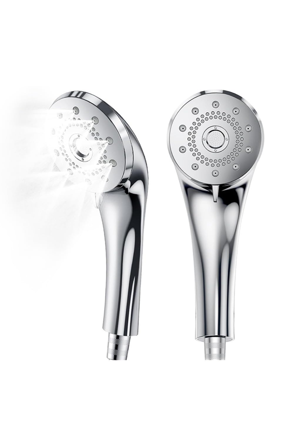 

Shower Head with High Water Water 5 Beauty Pore Water Stop Suitable for and Stainless Includes 4 Suitable for Rental and Home Use Nanobubbles,