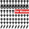 65pc Car Body Bolts & U-nut Clips M6 Engine Under Cover Splash Shield Guard For Nissan QASHQAI Rogue Sport Juke X-Trail Frontier