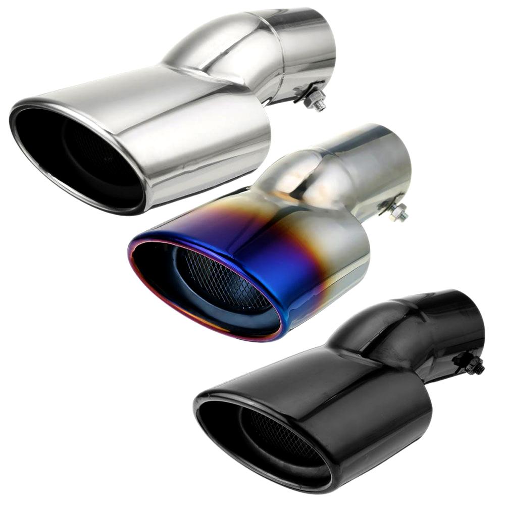 1Pcs Car Exhaust Tip for Honda Civic 10th Gen 4dr Sedan 2016 2017 Exterior Accessories Rear Exhaust Muffler Tip End Pipe