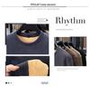 Men's Fashion Long-Sleeve Velvet Warm Hoodie - Autumn/Winter Round Neck Knit Casual Top