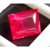 Certified Natural Ruby Rectangle Cut Red Mozambique 10-12 Ct VVS Loose Gemstone
