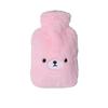 Bolsa de agua caliente de felpa de gran capacidad para niñas: un bonito calentador de manos con dibujos animados para el invierno.