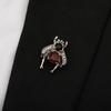 Pudełko Prezentowe Garnitur Męski Marynarka Moda Broszka Broszka na Kołnierzyk Odznaka na Płaszcz Odznaka Trendy Kobiety