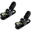 Kintenma Keeper Clips, Pack of 10, Handy Goods, Parts, Made in Japan, One-Touch Clips, Fall Preve...