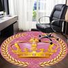 1pc Crown, Royal Chair Carpet for Office - Durable, Ideal for Chair Mats, Stylish & Functional Decorative Rug yy260130056