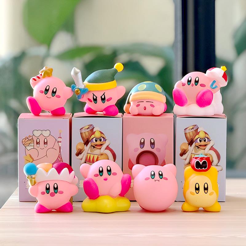 Kirby Anime Trendy Vinyl Figure Blind Box Toy – Internet Celebrity Birthday Gift for Kids