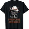 Frenchie Grandpa Dog Lover Gift Funny French Bulldog Owner Gift Unisex T-Shirt