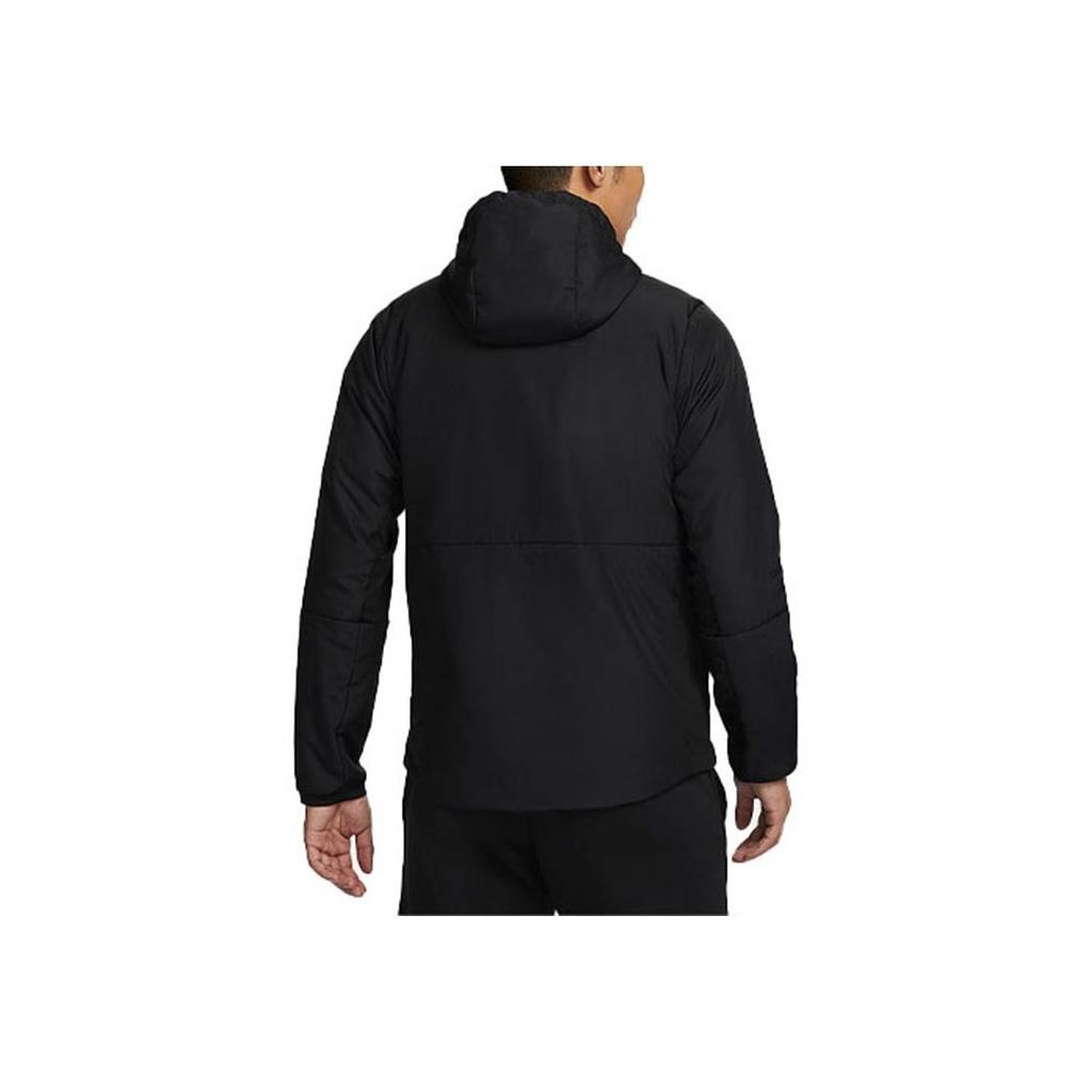 Nike Unbegrenzte Therma-FIT Einfarbig Lässige Kapuzenjacke Langarm Herren Jacken Schwarz FB7545-010