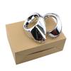 2Pcs ABS Chrome Car Front Fog Lamps Covers Head Fog Lights Cover Sticker for Ford Focus 3 MK3 2012 2013 2014 2015 Accessories