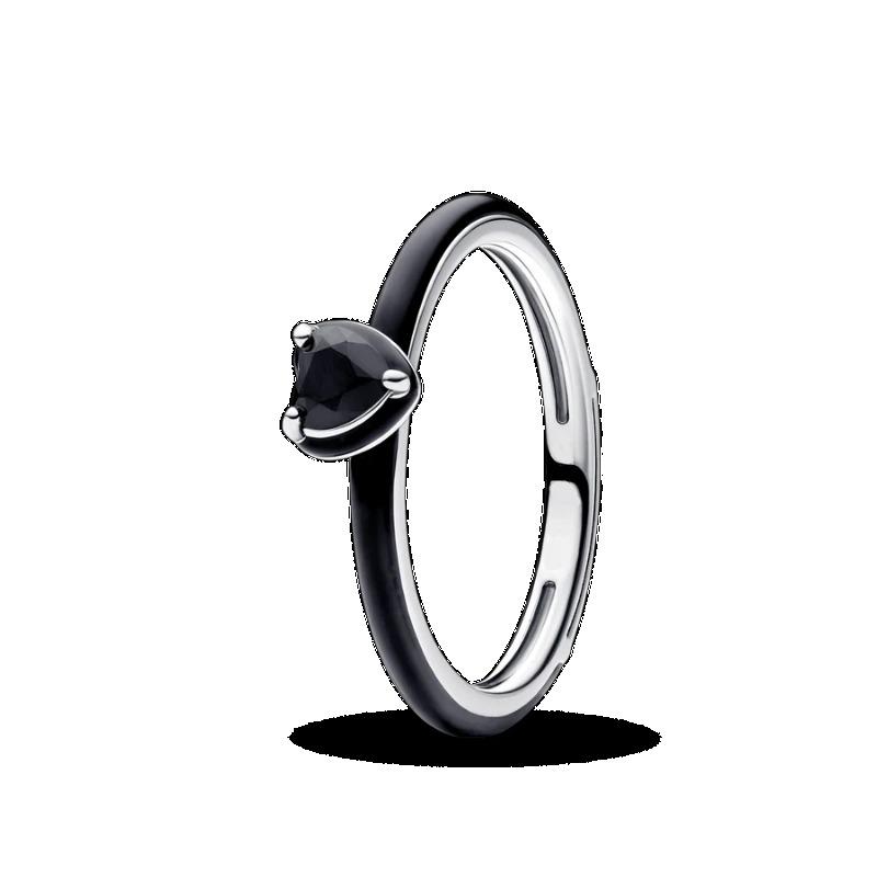 Breloques Anneaux en Argent Sterling 925 Bricolage Cœur Cœur Doré Rose Blanche Bagues de Doigt Pour Femmes Bijoux de Fête