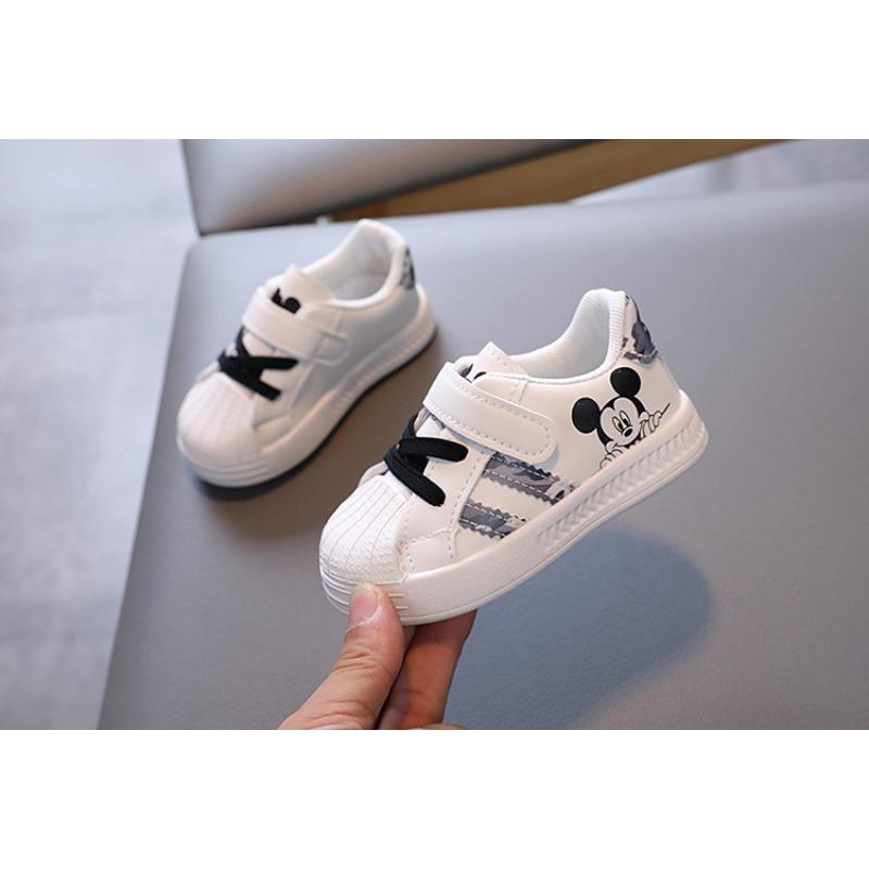 Spring and Autumn Baby Toddler Shoes Soft Baseplate Shoes Children's Sports Shoes Single Shoes White Shoes One Piece Is Sent On Behalf of Others
