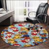 PAW Patrol Print Round Rug, Washable Floor Carpet, For Entryway Dorm Laundry Room Office Study, Home Decor Birthday Christmas Gift