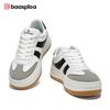 Baasploa women's board shoes are warm, comfortable, thick soled, height increasing sports shoes, lightweight casual shoes, retro and trendy shoes