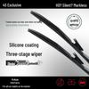 Universal Three-Section Silicone Wiper Blade