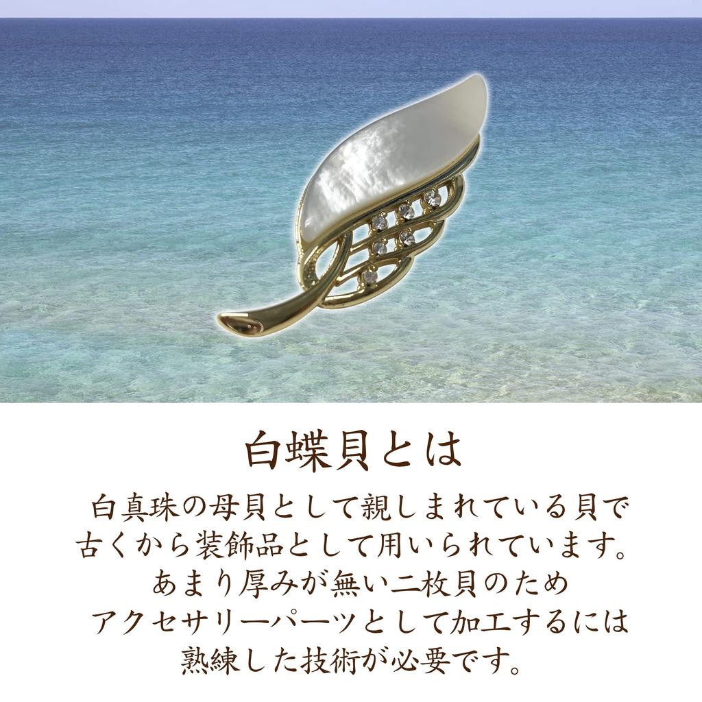 Přírodní skořepinová brož pro ženy, černobílá perleť, formální doplněk, stylový módní dárek (List A/Bílá perleť)
