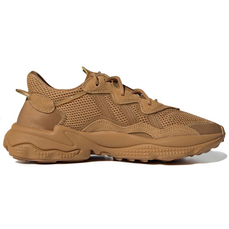 Adidas Originals Ozweego Fabric Two-Layer Cowhide TPU Sports Comfort Shock Absorption Wear-Resistant Low-Top Lifestyle Casual Shoes GW8607