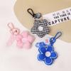 Sakura Stoff Blume Schlüsselanhänger Schmuck Lanyard Auto Tasche Schlüsselanhänger Anhänger Kind Geschenk