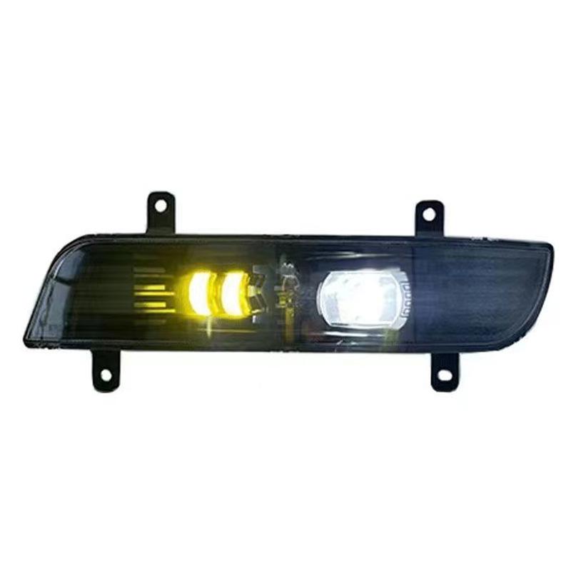 Shaanxi X6 LED Front Fog Light Assembly with High/Low Beam, Yellow-White Driver s Side (Left)