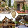 Simulation Wasp Nest, Natural Bee Repellent, Outdoor Hanging Artificial Beehive, for Garden Patio Porch Courtyard