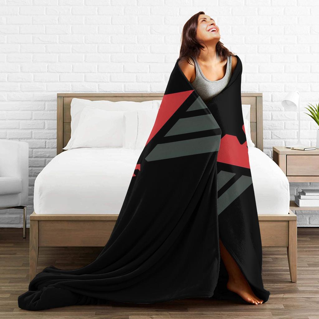 Weiche Warme Decke Dekorative Arstotzka Flagge Überwurfdecke Flanell Tagesdecke für Couch Sessel Sofa Bett Modische Sofabettdecke