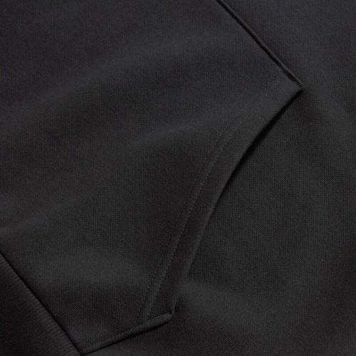 PUMA Color-Blocked Logo Print Fleece-Lined Thickened Hoodie for Men