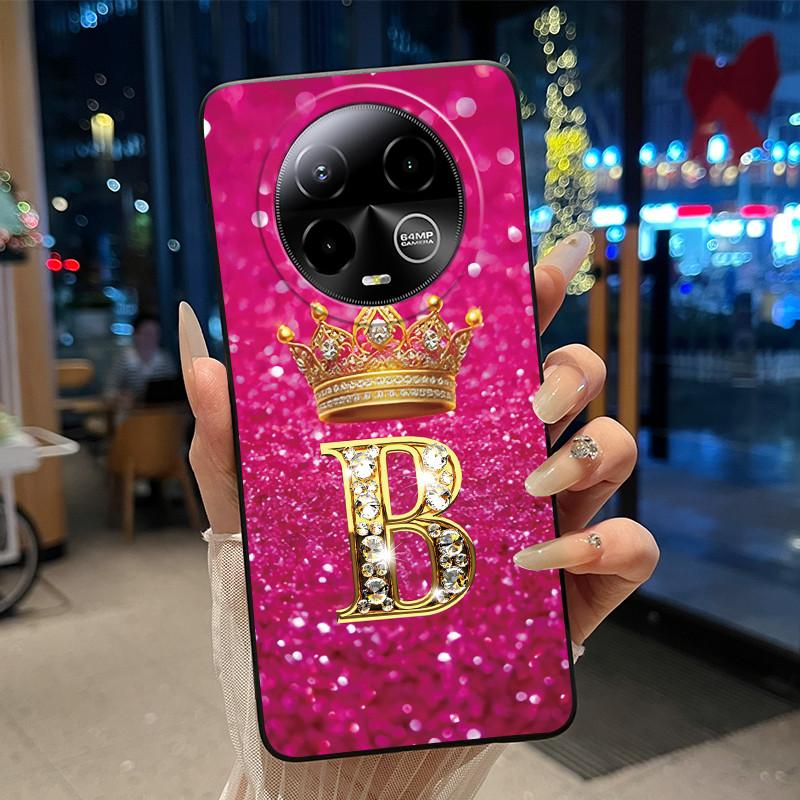 

Black Case For BLU Bold K50 Soft Silicone Shockproof Protective Casing For BLU Bold K50 New Luxurious Crown Letter Back Cover BLU Bold K50