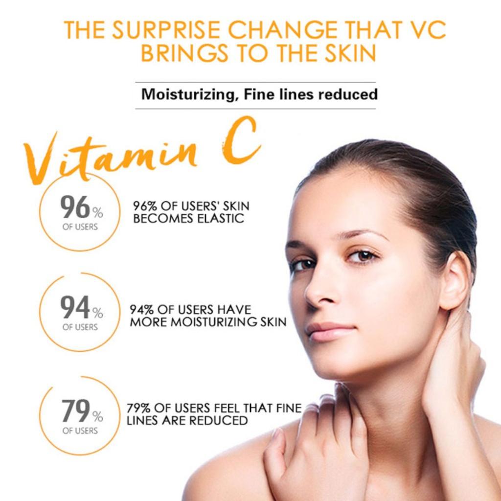 50ml Vitamin-C Gesichtsverfeinerung Hauttextur Faltenbildung