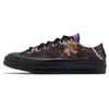 1970s Chuck Taylor All Star Gore-Tex Comfortable & Stylish Low-Top Espadrilles Unisex Purple Print