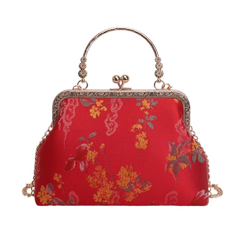 Summer Fashion Youth Sweet Creative Design Floral Shoulder Bags High Quality Versatile Simplicity Handheld Handbags for Women