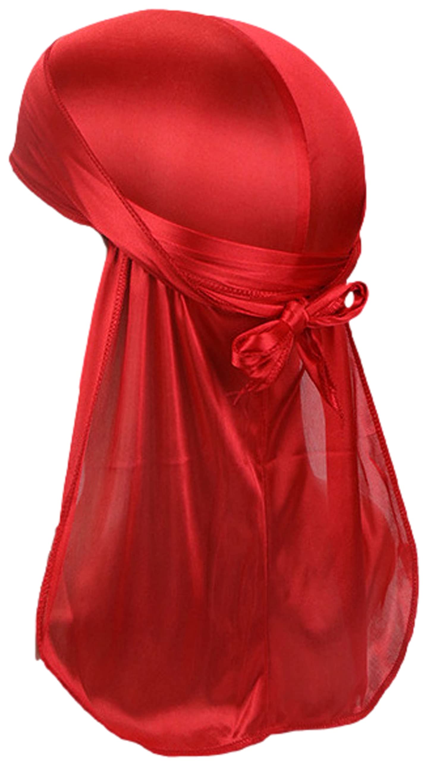 

Miracroute Durag Head Hair Protection Hip Hop Dance DU-RAG Dewrag Red Hip Hop Dance Costume Black Breakdance Creative Dancer Pirate Thin Breathable красный