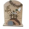 Wooden Material Easter Tomb Crafts Ornament Set Three-dimensional Design Wooden Easter Decor Handcrafted Details
