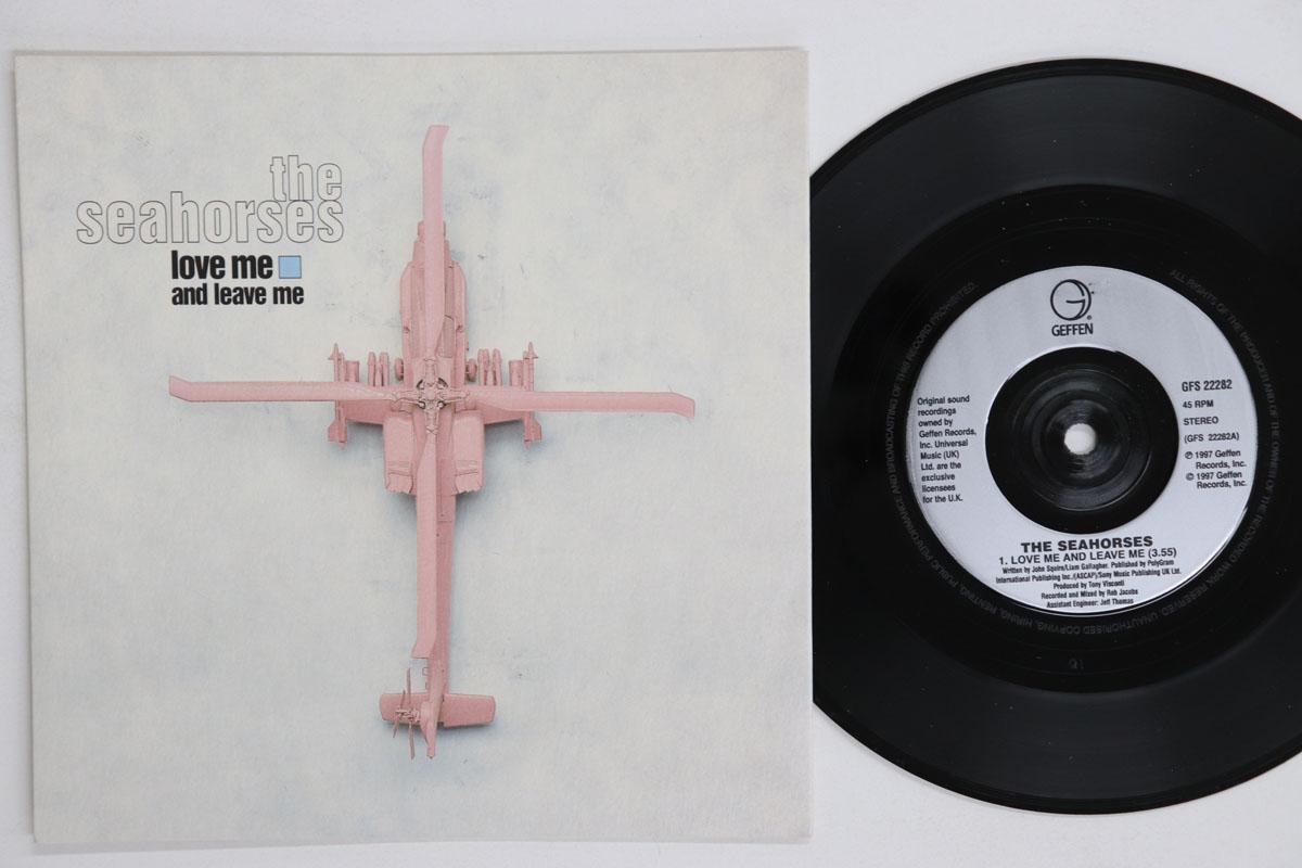 7-дюймовая пластинка SEAHORSES Love Me And Leave Me GFS22282 GEFFEN 1997 UK Rock Б/у