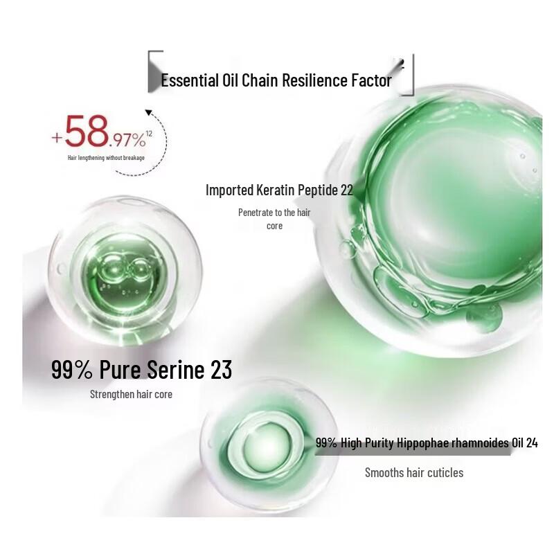 SLEK Long-Lasting Oil Control Anti-Dandruff Green Tea Seed Shampoo