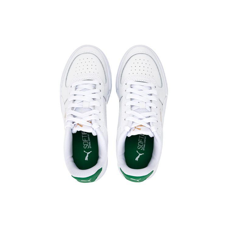 Puma Caven White Amazon Green Unisex Sneakers Team-Gold 380810-12